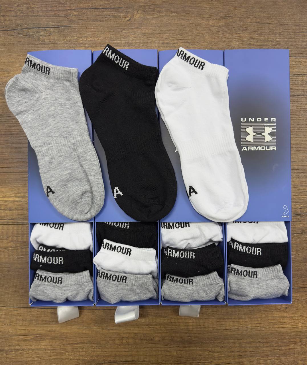 Erkek Kısa Çorap 6’lı Paket - Model 3