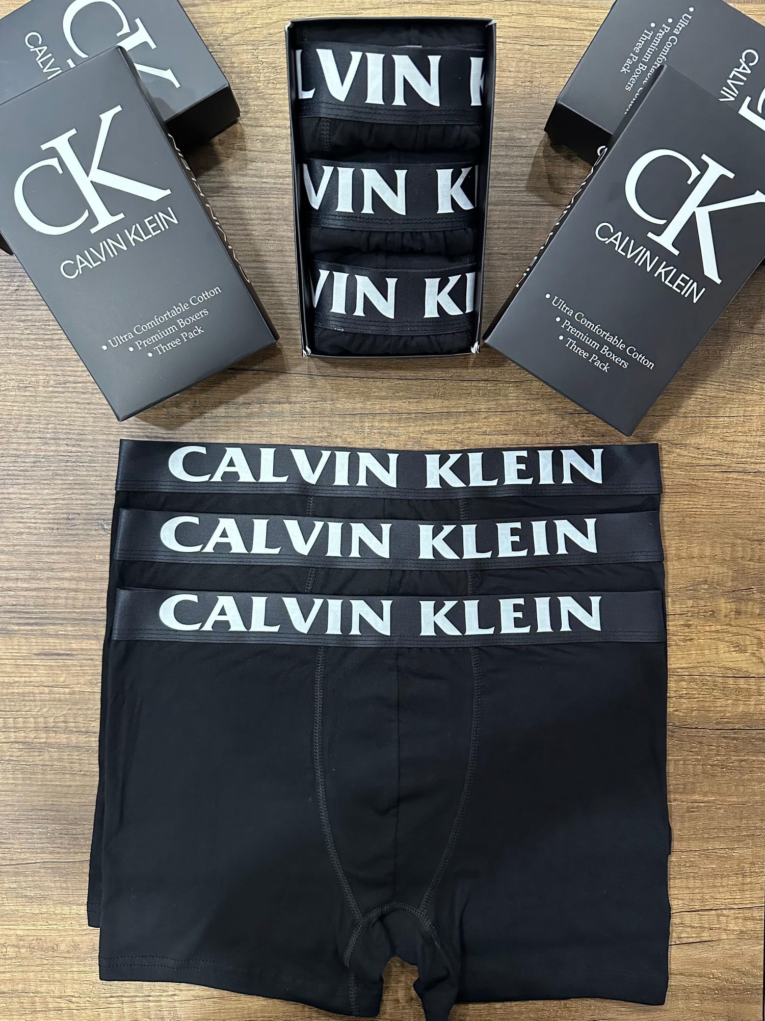 Calvin Klein Erkek Boxer 3’lü Premium Set