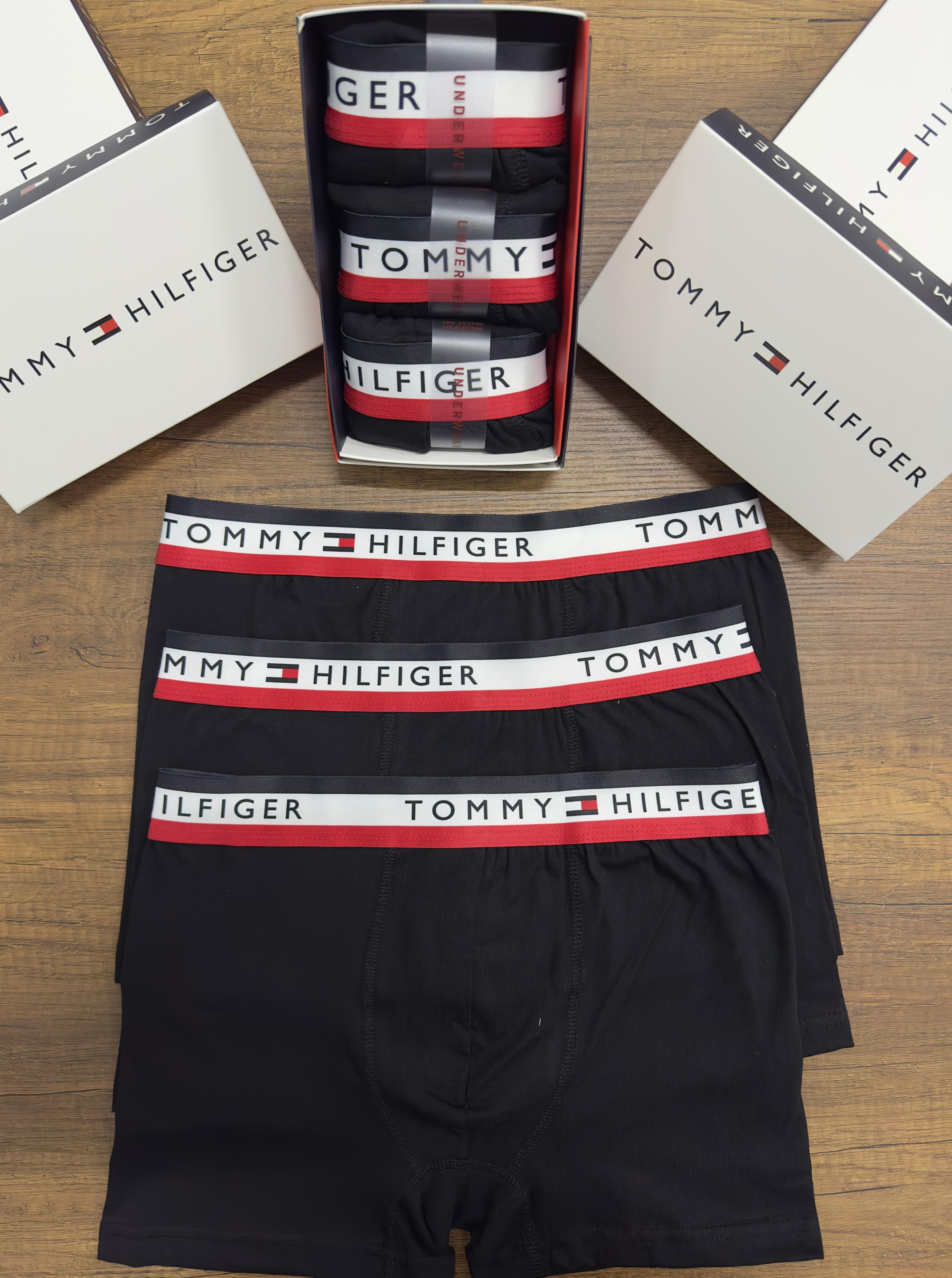 Tommy Hilfiger Erkek Boxer 3’lü Premium Set