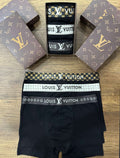 Louis Vuitton Erkek Boxer 3’lü Set