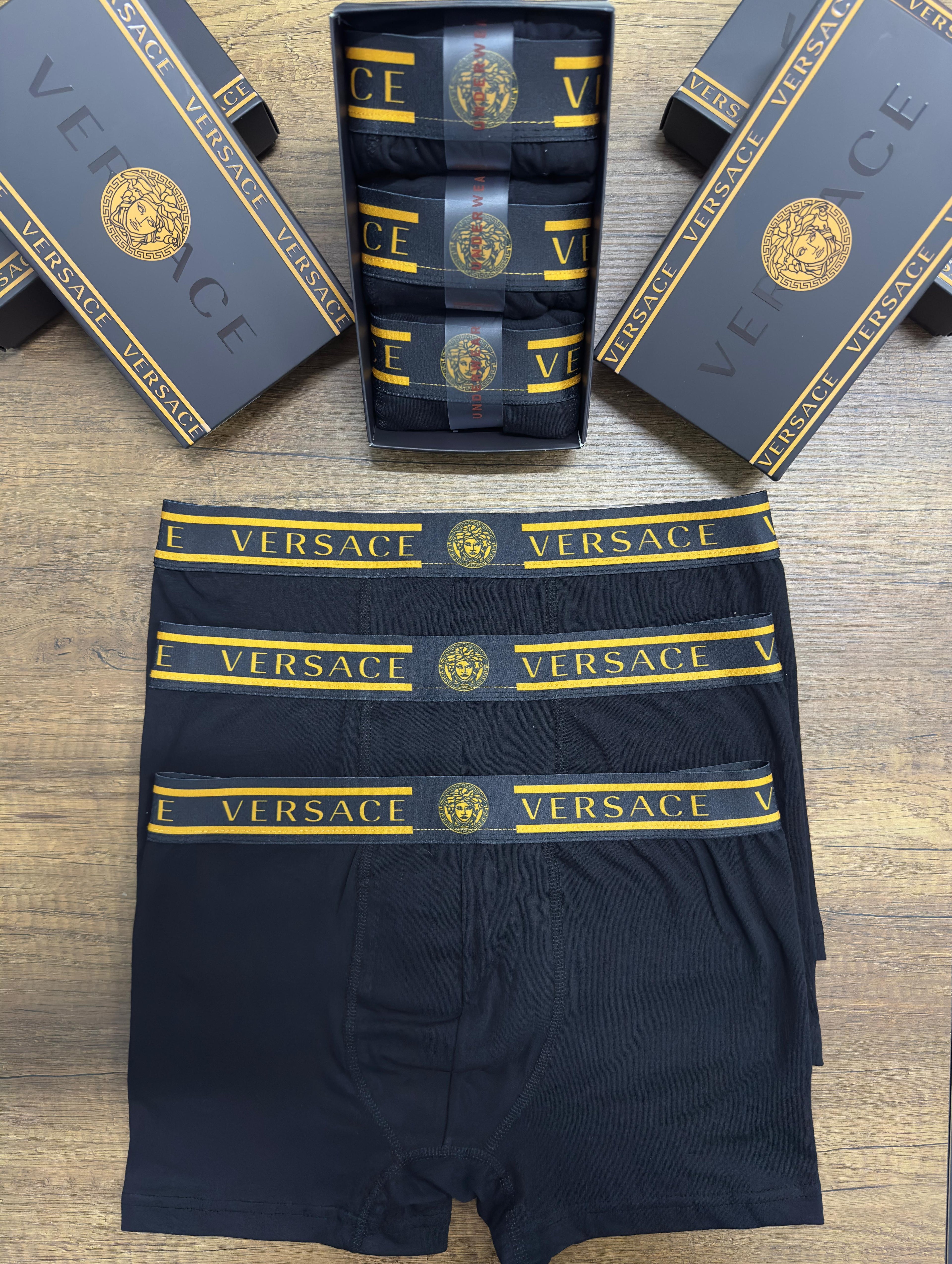 Versace Erkek Boxer 3’lü Premium Set